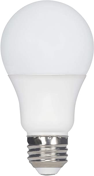 Satco 11409 Econo LED A19 Light Bulb, 60W Replacement, 5000K Natural White, 800 Lumens