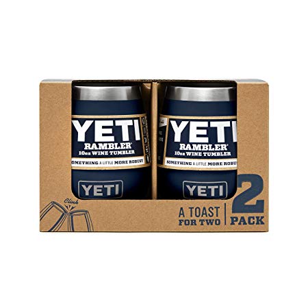 YETI Rambler 10 oz Stainless Steel Vacuum Insulated Wine Tumbler