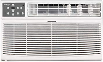 Koldfront WTC10001W 10000 BTU 208/230V Through The Wall Air Conditioner with 10600 BTU Heater with Remote