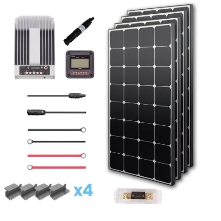 Renogy 400 Watts 12 Volts Monocrystalline Solar Premium Kit