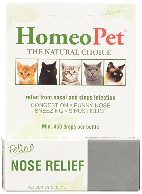 Homeopet Feline Nose Relief, One Size
