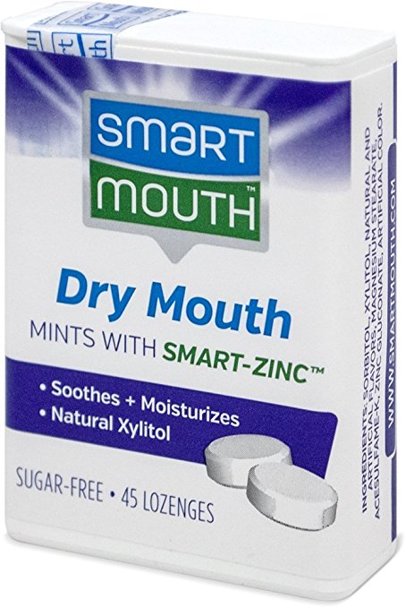 SmartMouth Mints, Sugarfree, Great Mint Flavor 45 pieces