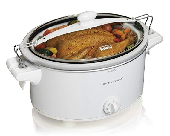 Hamilton Beach 33263 Stay or Go 6-Quart Slow Cooker