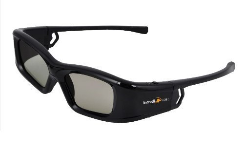 SAMSUNG-Compatible IncrediSonic Vue Series Active Rechargeable 3D Glasses for All Modles