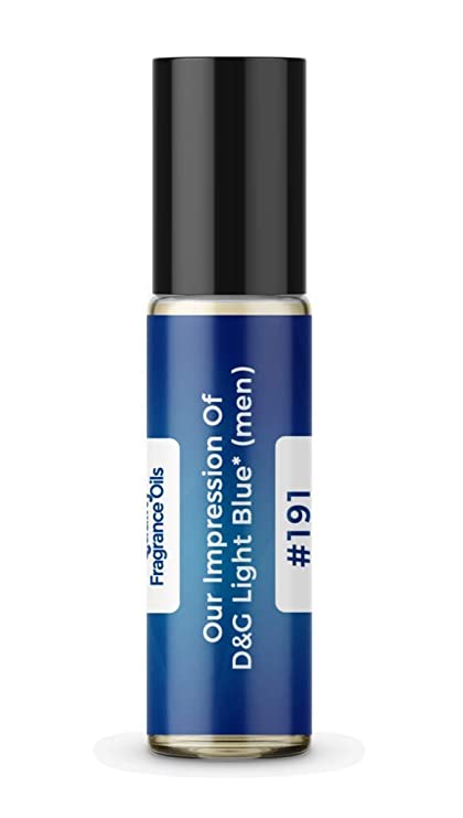 Quality Fragrance Oils' Impression of Light Blue for Men (10ml Roll On)