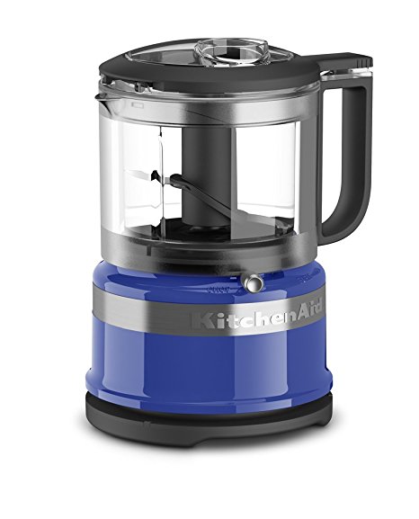 KitchenAid KFC3516TB 3.5 Cup Mini Food Processor, Twilight Blue