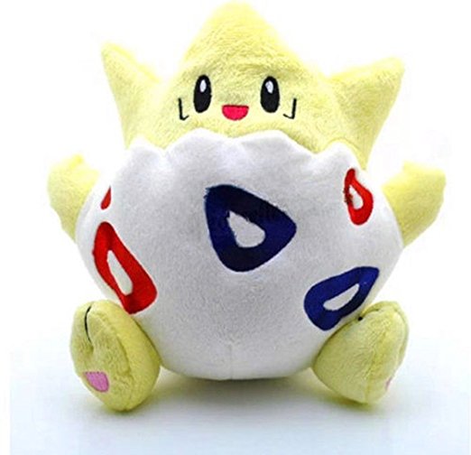 8 Anime Pocket Monster Pokemon Togepi Rare Soft Stuffed Plush Cute Toy Doll by HiRudolph