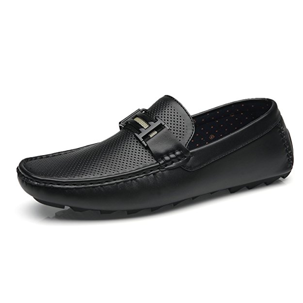 Faranzi Mens Driving Moccasins Penny Slip On Loafers Classic Comfortable Casual Driving Shoes Boat Shoes for Men