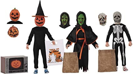 NECA Halloween 3 Season of The Witch 8IN Retro AF 3PK