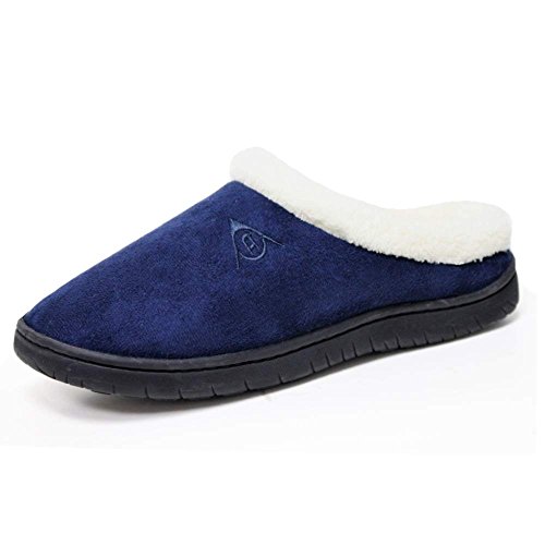 Dunlop Ladies Famous Sarah Faux Suede Mule Slippers