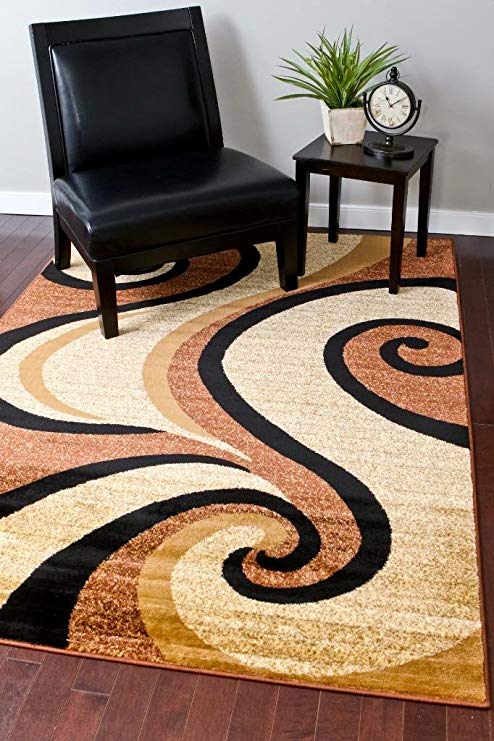 0327 Beige 7'10x10'6 Area Rug Carpet Large New