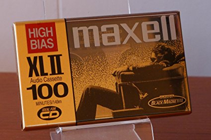 Maxell XLII 100 Minute Audio Cassette (3-Pack Plus 1 Bonus)