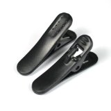 ITIS 5Pcs Headphone Headset Cable Cord Clip Holder - Clips onto your clothing to keep cord in place BLACK