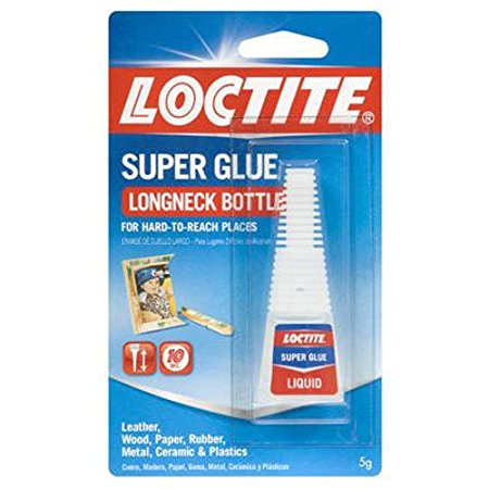 Loctite Super Glue Liquid 5-Gram Longneck Bottle (230992)