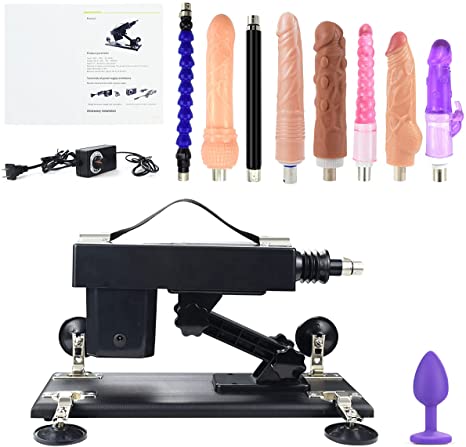 Amazing Sex Machine Gun Love Machines for Women Men Thrusting Machine with 8Pcs Replaceable 3xlr Attachments Electric Dildos Toys Machines Fucking Machines for Couples Sex Fun