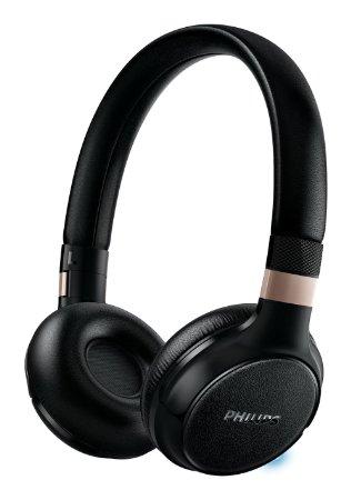 Philips SHB9250/27 Wireless Bluetooth Headphones, Black