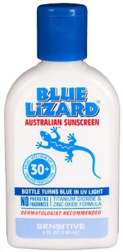 Blue Lizard Australian Sunscreen Sensitive SPF 30 5-Ounce