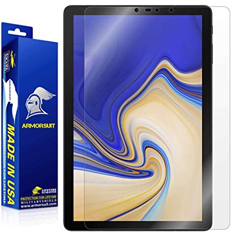 ArmorSuit Galaxy Tab S4 10.5" (SM-T830) Screen Protector Max Coverage MilitaryShield Screen Protector for Samsung Galaxy Tab S4 10.5" (SM-T830) - HD Clear Anti-Bubble