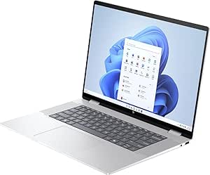 HP Envy 2-in-1 16 Touch x360 Laptop 2TB SSD 32GB DDR5 RAM Win 11 Pro (14th Generation Intel Core Ultra 7 Processor w/Turbo Boost to 4.80Ghz, 16" WUXGA IPS LED Touchscreen) Business Notebook Computer