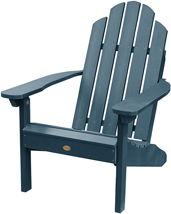 Highwood AD-CLAS1-NBE Classic Westport Adirondack Chair, Nantucket Blue