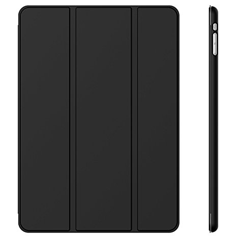 iPad Mini Case, JETech iPad Mini Case for Apple iPad Mini 1/2/3 Slim-Fit Folio Smart Case Cover with Auto Sleep/Wake Feature (Black) - 0470