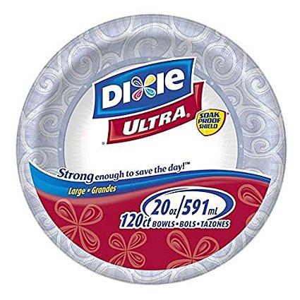 Dixie Ultra 20oz Paper Bowls - 120ct