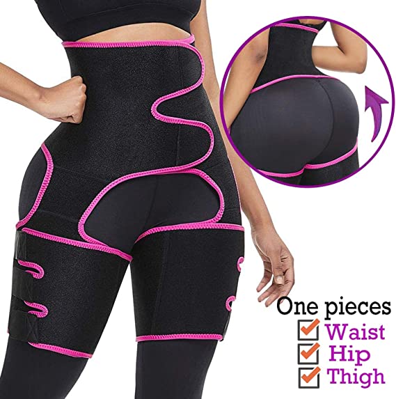 NORA TWIPS Women Hips Enhancer Invisible Lift Butt Lifter Shaper High Waist Trainer Thigh Trimmers,Neoprene Exercise Shapewear Trimmer Belt for Squat Workout Fitness