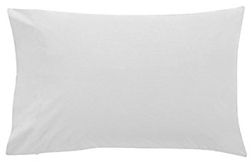 Standard Housewife Pillow Case Pair By Sasa Craze Bedding(White)