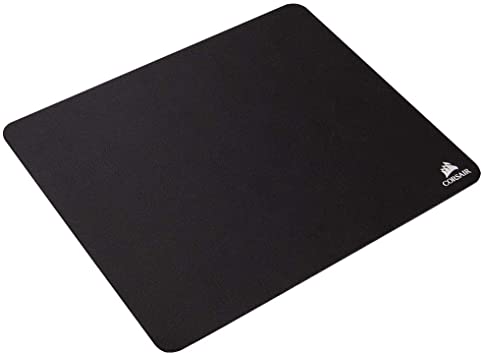 Corsair MM100 Medium Cloth Surface Mousepad (Glide-Optimised Textile Surface, Anti-Slip Base, Designed for Optical and Laser Mice, 320 mm x 270 mm x 3 mm) - Black