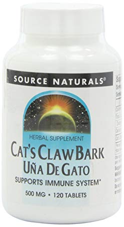 Source Naturals Cat's Claw Bark 500mg, 120 Tablets