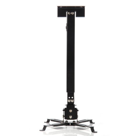 Lumsing Universal LCD DLP Tilt Extendable Adjustable Projector Ceiling Mount Bracket With extension pole