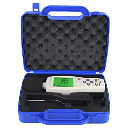 Decibel Meter, Digital Sound Level Meter Range 30-130dB(A) Noise Volume Measuring Instrument Decibel Monitoring Tester