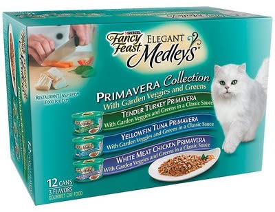 Fancy Feast Elegant Medley Primavera Collection Cat Food (Case of 2)