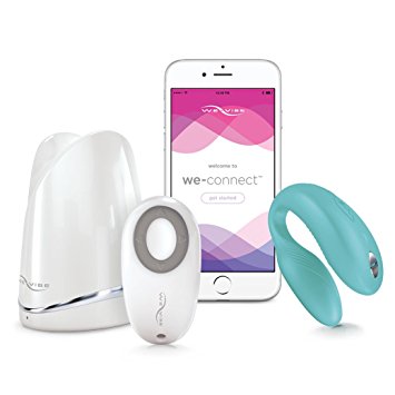 we-vibe Sync Adjustable Couples Vibrator, Aqua, 300 Gram