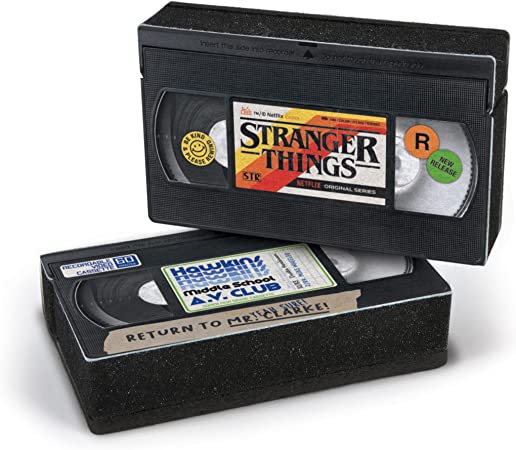 Genuine Fred Stranger Things, VHS Cassette SPONGES, Kitchen Sponges, Set of Two, Multicolored