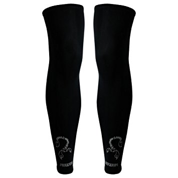 The Elixir Sports SCORPION Leg Sleeve Compression for Basketball Running Gym Cycling Sports, Black