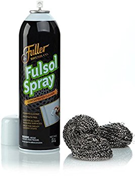 Fuller Concentrated Cleaning Kit with Fulsol and 3 Stainless Steel Sponges