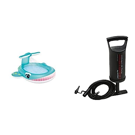 Intex Air Baloon Pump and Intex Whale Spray Pool