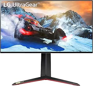 LG 27GP95R-B 27 Inch Ultragear (3840 x 2160) Gaming Monitor with Nano IPS 1ms 160Hz Display, AMD FreeSync Premium Pro, USB A to B, Black