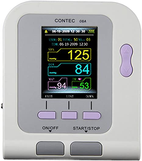 Digital Upper Arm Blood Pressure Monitor, Pulse Rate & SpO2 Meter - One Machine, Multiple Functions