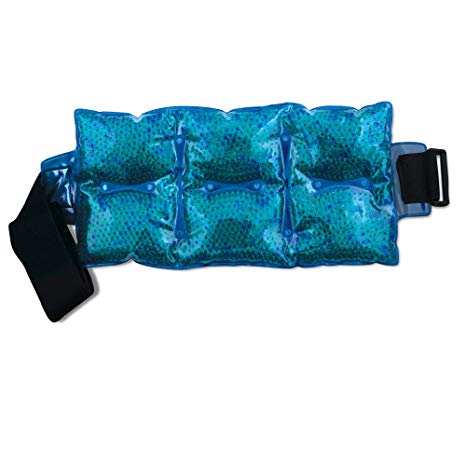 Proactive Therm-O-Beads Reusable Hot or Cold Therapy Back Wrap Gel Compress For Pain Relief