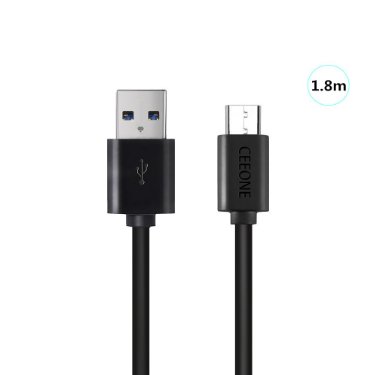 USB Type C Cable CeeOne 6FT Reversible Hi-speed Micro USB 31 Type C Male to Standard Type A USB 30 Male Data Cable for Apple New Macbook 12 Inch Nexus 6P Nexus 5X and More