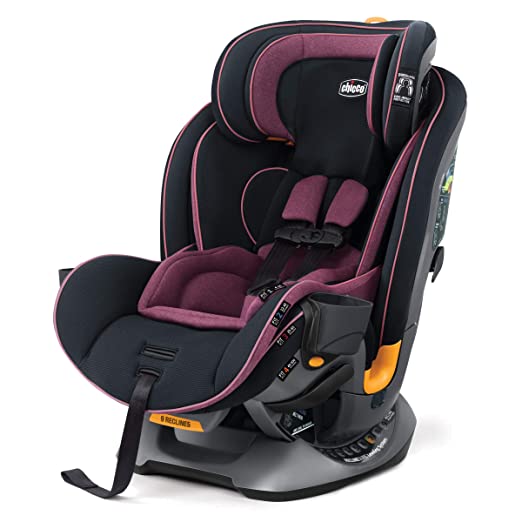 Chicco Fit4 4-in-1 Convertible Car Seat | Easiest All-in-One from Infant to Booster | 10 Years of Use - Carina