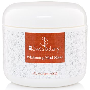 Whitening Cream Mud Mask Large 4 Oz - Our Strongest Formula Lightens and Brightens Dark Skin for a More Even Skin Tone
