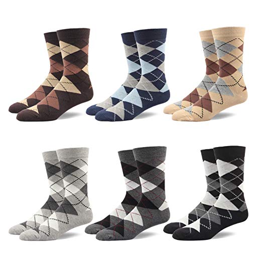 90% Cotton Men Dress Socks -Assorted style Fun Designed Patterned Colorful For Casual Home Size 9 10 11 12 13 14 15 16