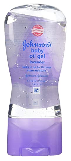 Johnsons Baby Oil Gel Lavender 6.5 Ounce (192ml) (3 Pack)