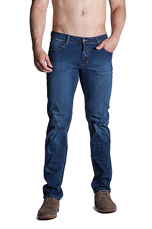 Barbell Apparel Men's Relaxed Athletic Fit Jeans - AS Seen On Shark Tank