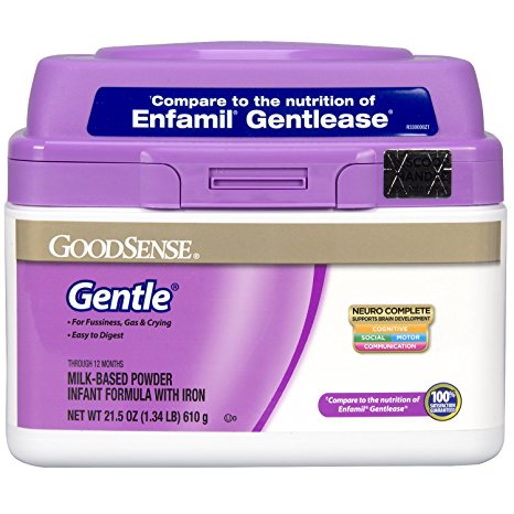 GoodSense Gentle Milk-Based Powder Infant Formula with Iron, 21.5 Ounce