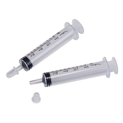 Covidien 8881907102 Monoject Oral Syringe, Polypropylene, 10 mL Capacity, Clear (Pack of 100)