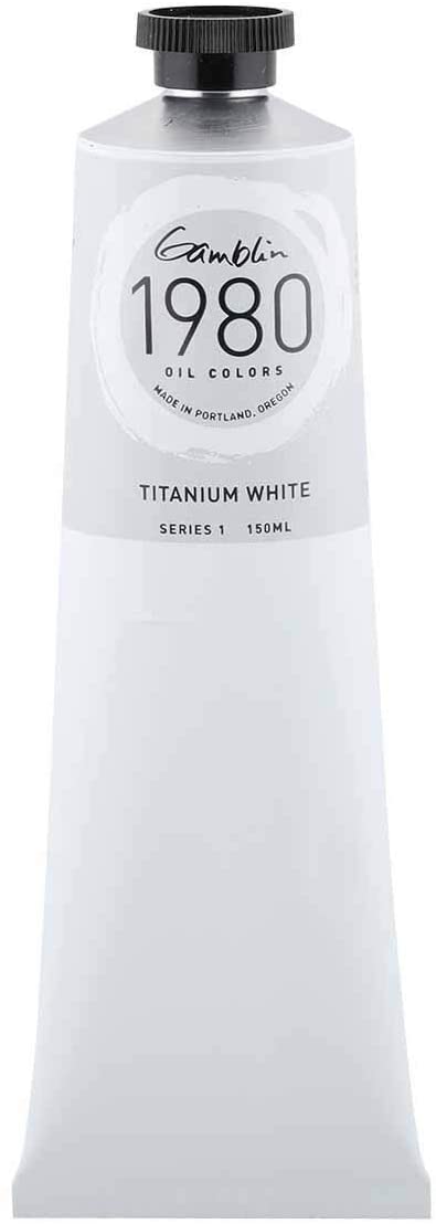 Gamblin Titanium White 1980 Oil 150Ml